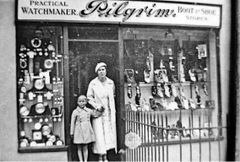 Pilgrims-Watchmaker-315-Battle-Road-Hollington.-St-Leonards-on-sea-1930s